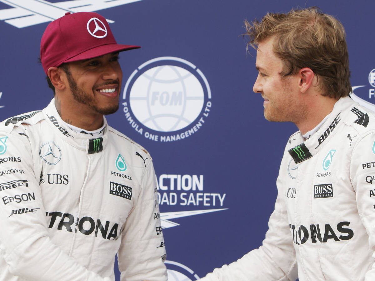 Foto zur News: Hamilton: Durchschnittskost war genug, um Rosberg zu foppen