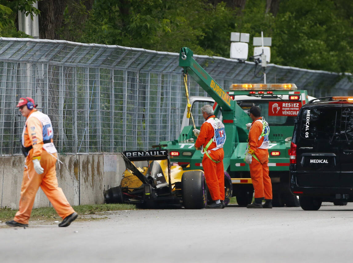 Foto zur News: Trotz Unfällen: Renault hat die Chassis-Situation im Griff