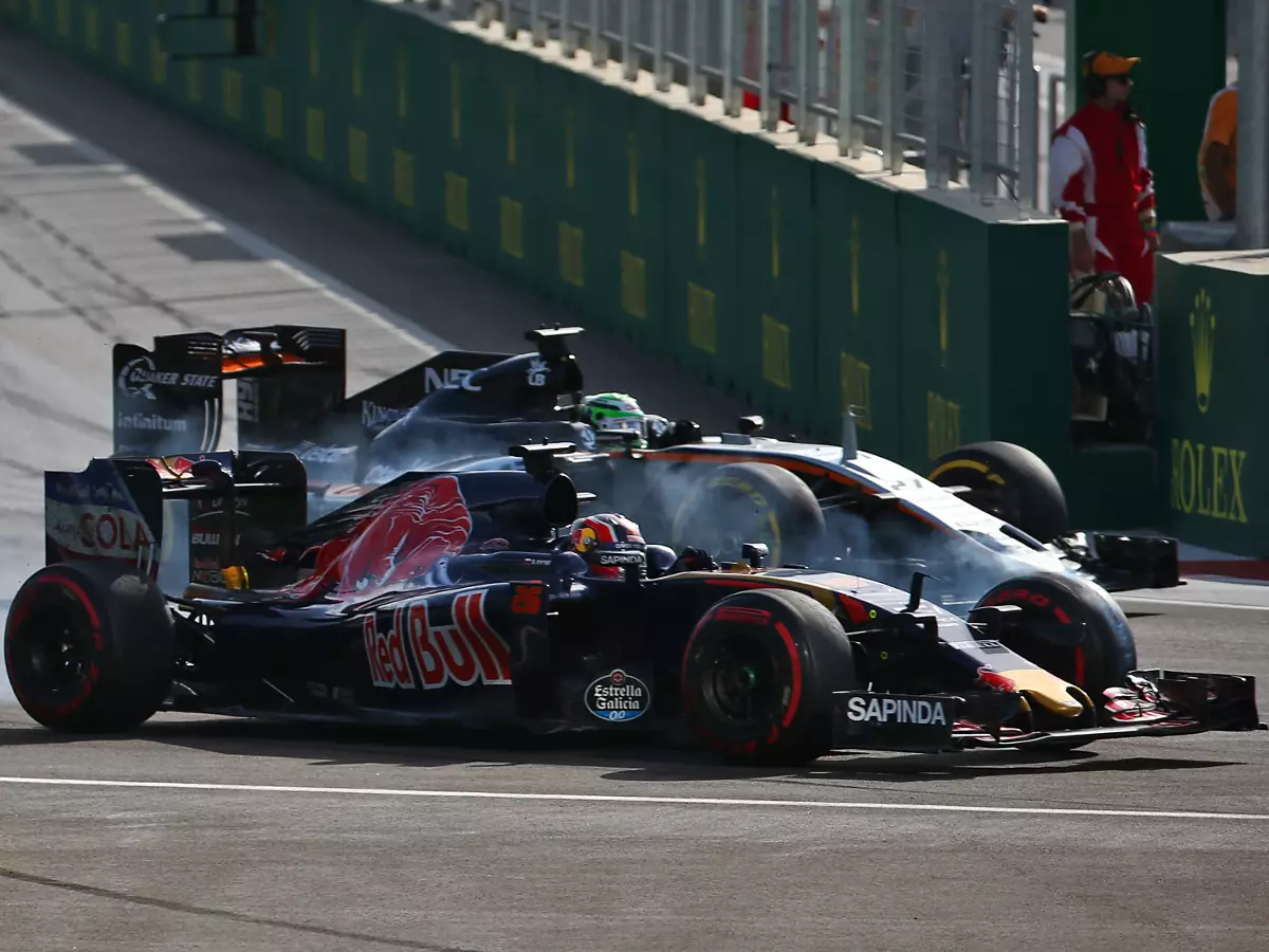 Foto zur News: Toro Rosso in Baku: Aufhängungsdefekt sorgt für Doppel-Aus