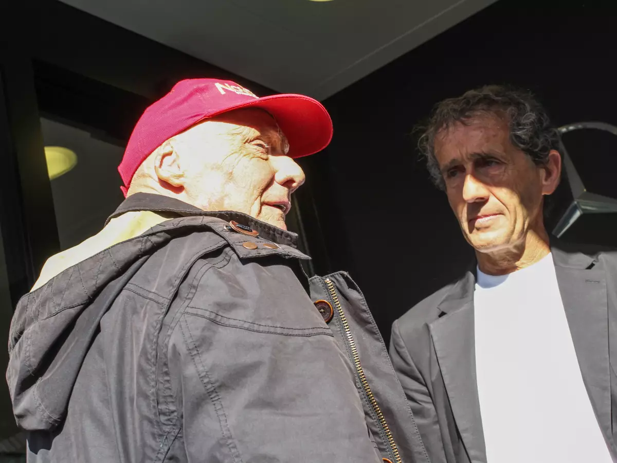Niki Lauda, Alain Prost Foto zur News: Niki Lauda: Zu viel Sicherheit zerstört die Formel 1