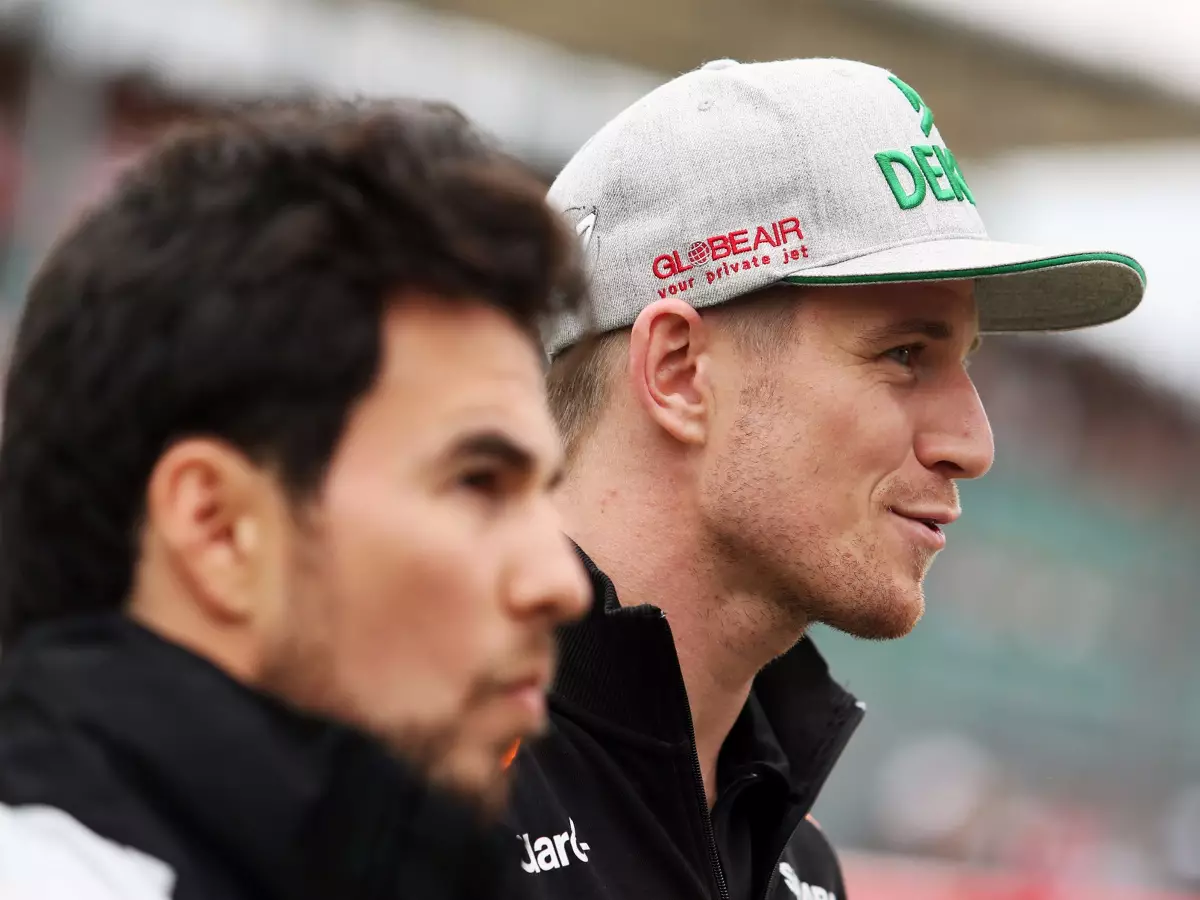 Sergio Perez, Nico Hülkenberg Foto zur News: Force India bestätigt: Hülkenberg und Perez bleiben auch 2017