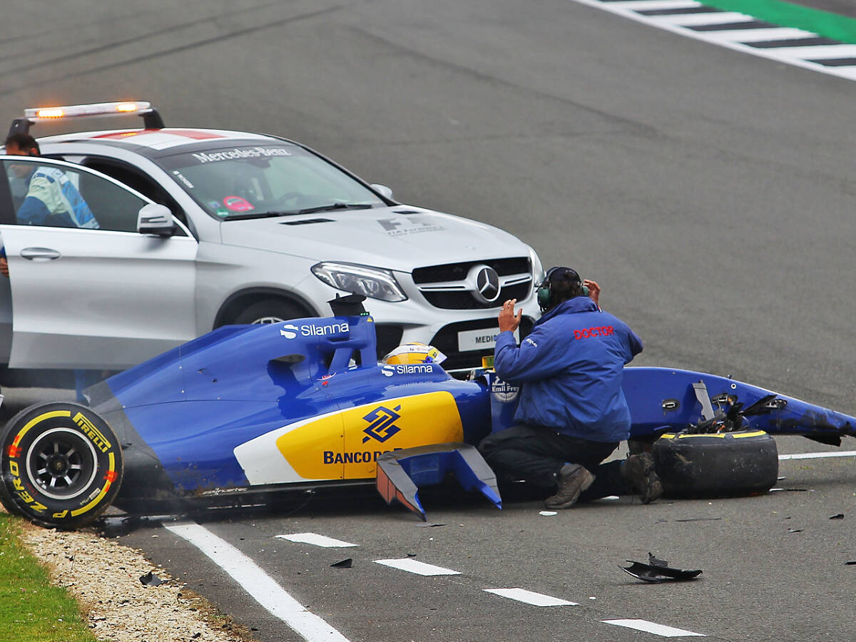 Foto zur News: Nach Crash: Marcus Ericsson wieder fit, Sauber-Bolide nicht