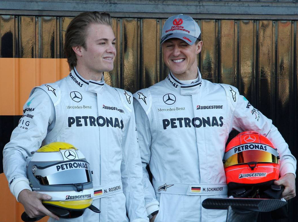 Foto zur News: Nico Rosberg würdigt Schumacher: "Hat mich sehr inspiriert"