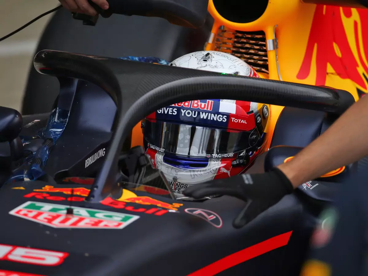 Foto zur News: Nach "Halo"-Versuch: Pierre Gasly mag es nicht