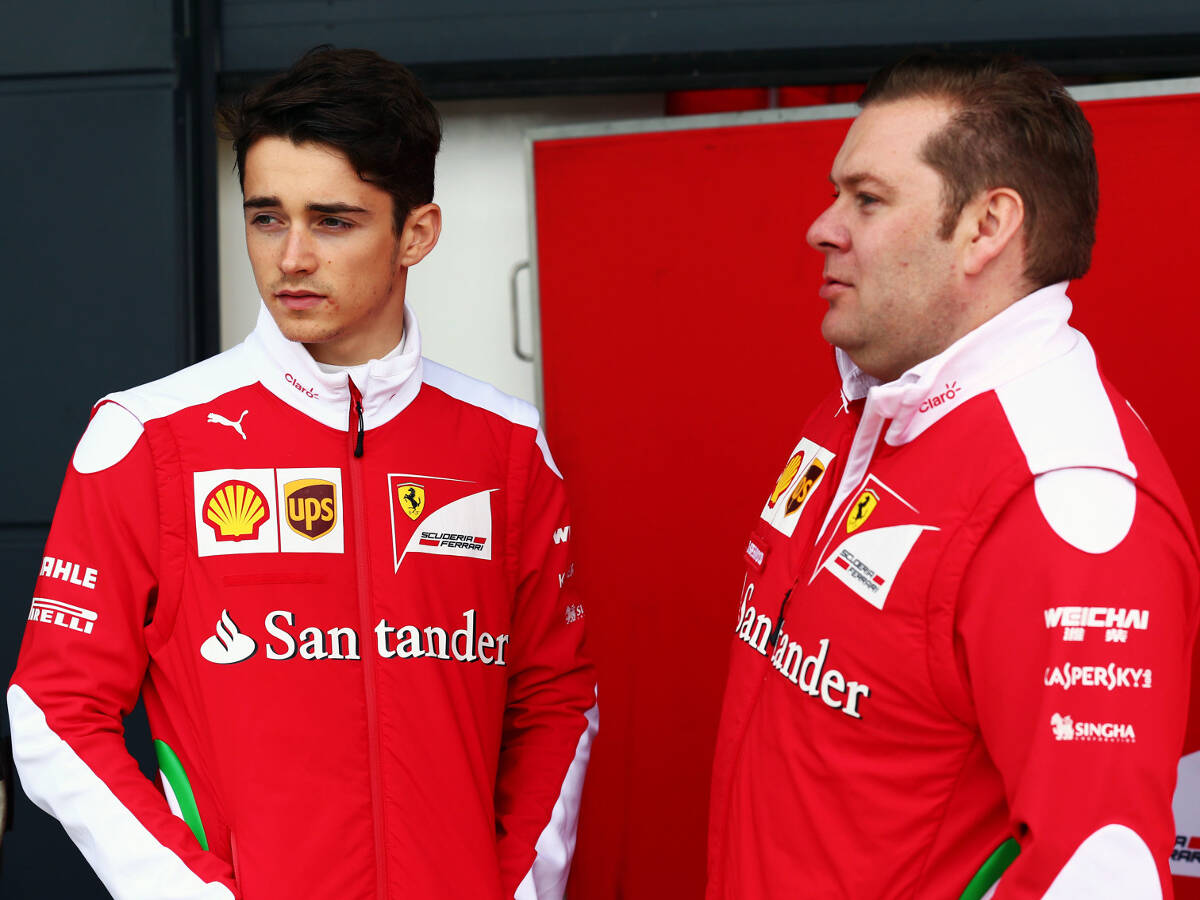 Foto zur News: Charles Leclerc nach Ferrari-Test: "Etwas ganz Besonderes"