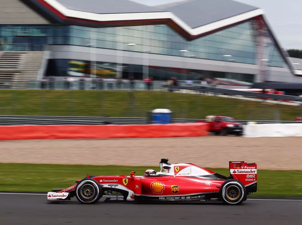 Foto zur News: Silverstone-Test 2016:  Ferrari zum Abschluss an der Spitze