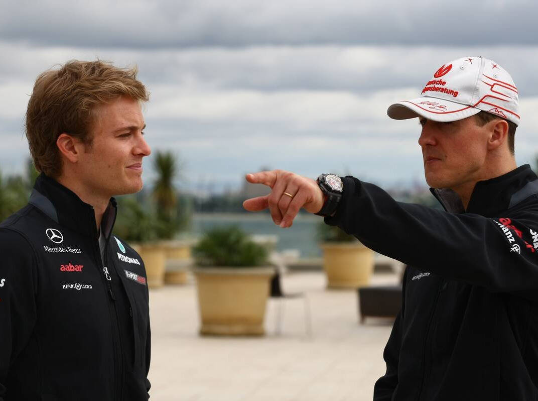 Foto zur News: Nico Rosberg: Psychospielchen mit Michael Schumacher