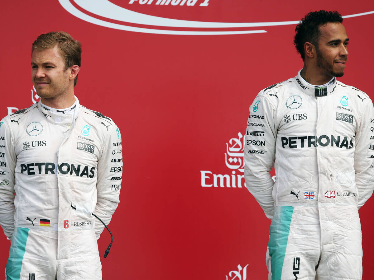 Foto zur News: Rosberg über Hamilton: "Sind derzeit nicht beste Freunde"