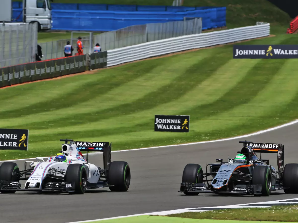 Felipe Massa, Nico Hülkenberg Foto zur News: Force India vs. Williams: Es wird eng im Kampf um Rang vier