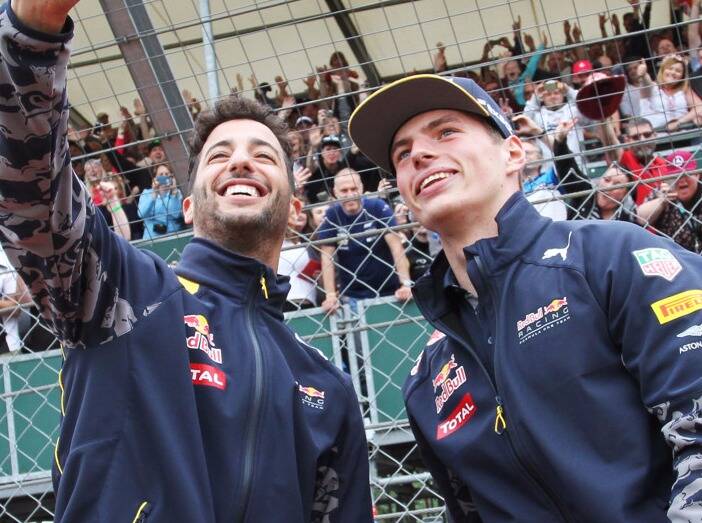 Foto zur News: Daniel Ricciardo: Angst vor Schlangen, nicht vor Verstappen...