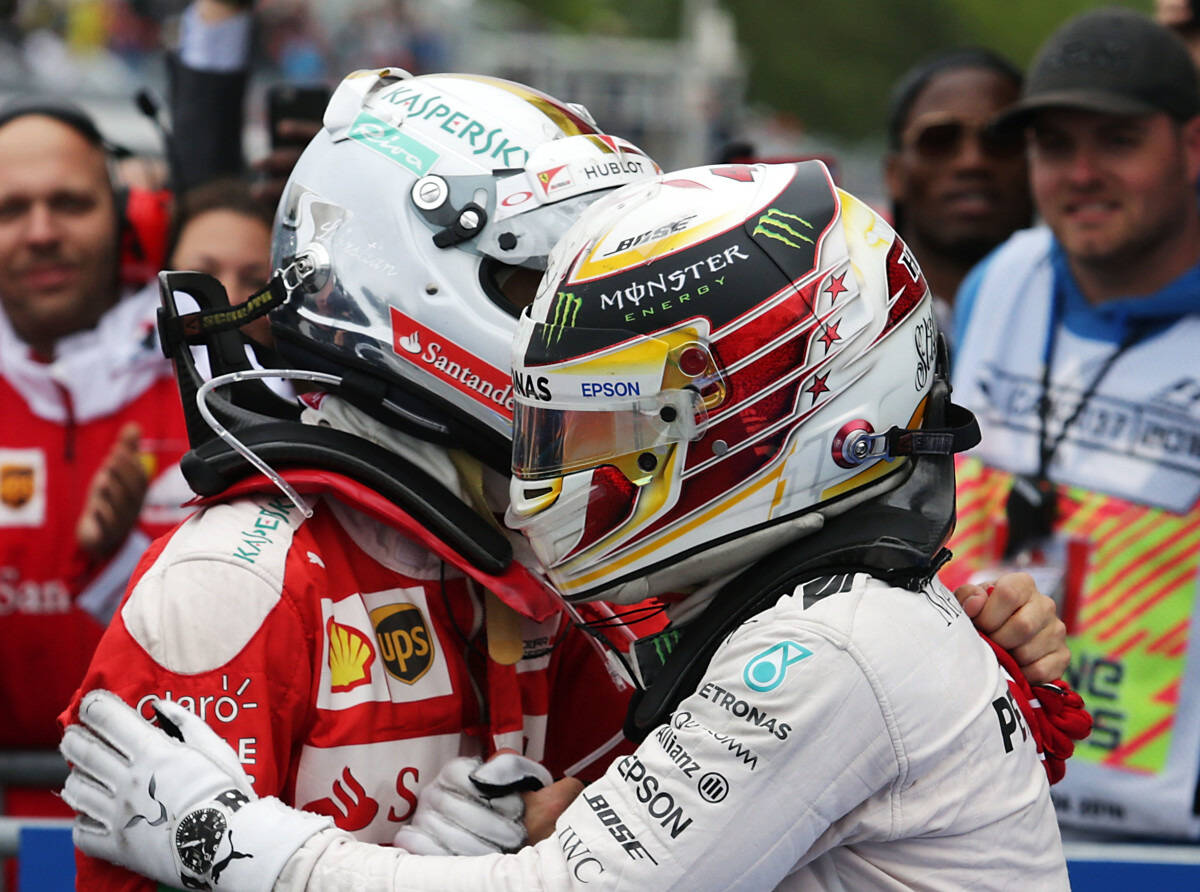 Foto zur News: Lewis Hamilton: Vettel als Teamkollege wäre "irgendwie cool"