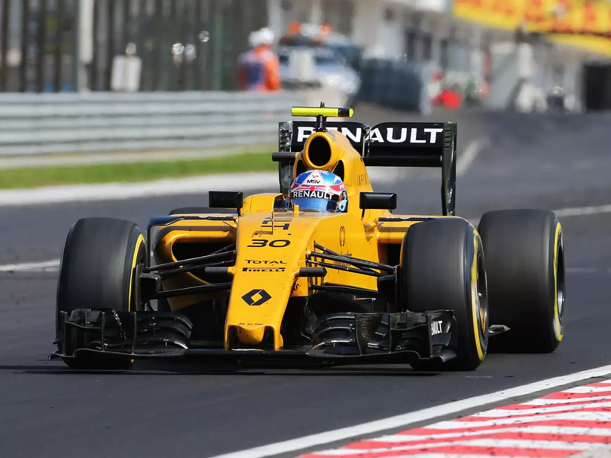 Jolyon Palmer Foto zur News: Renault mit Mut nach Hockenheim: Ungarn kein Ausrutscher