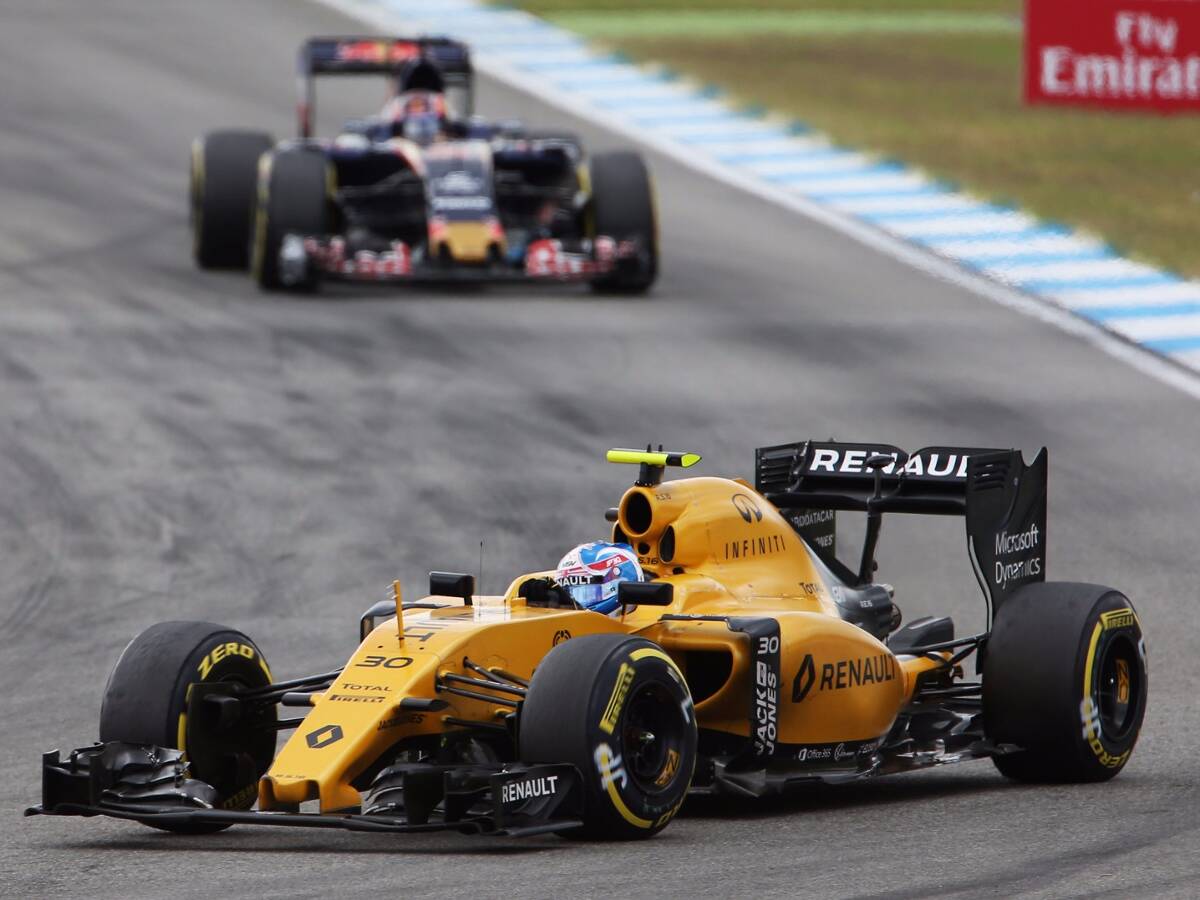 Foto zur News: Renault: Warum Palmer eine Kollision nicht vermeiden konnte