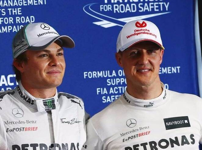 Foto zur News: Rosberg: Es war wichtig, dass ich Michael geschlagen habe
