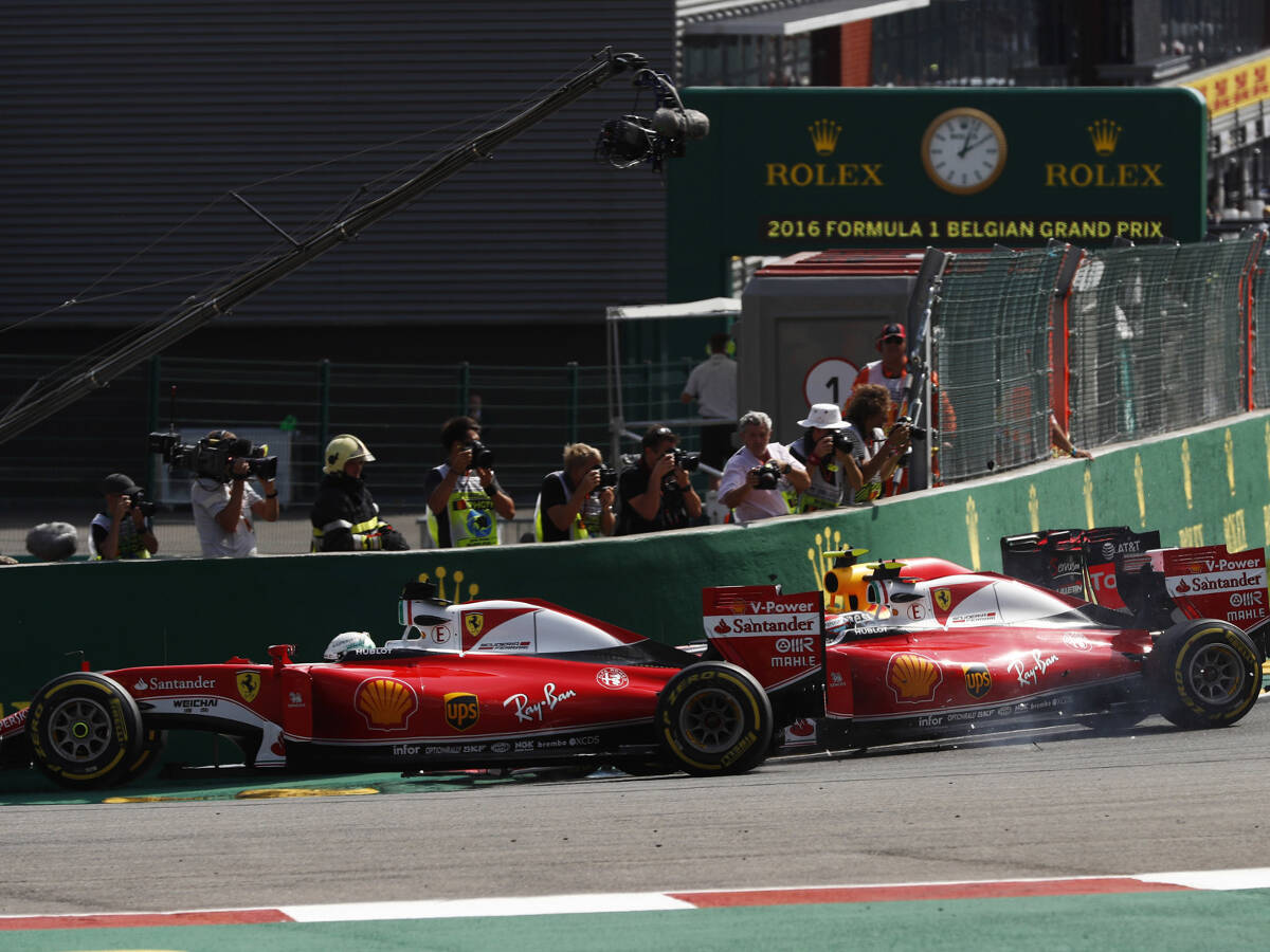 Foto zur News: Ferrari: Keine Angst vor neuerlicher Startkarambolage