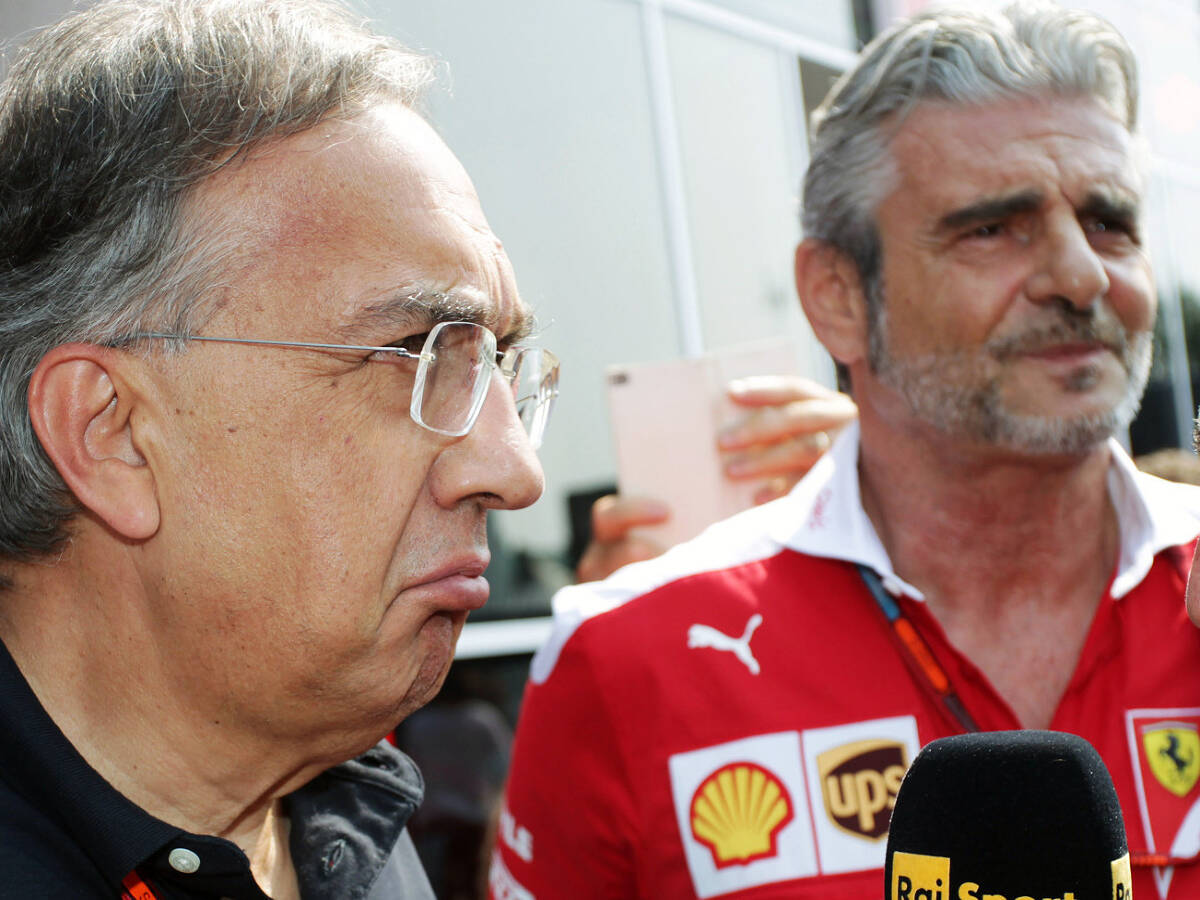 Foto zur News: Ferrari-Boss Sergio Marchionne hat Vertrauen in seine "Kids"