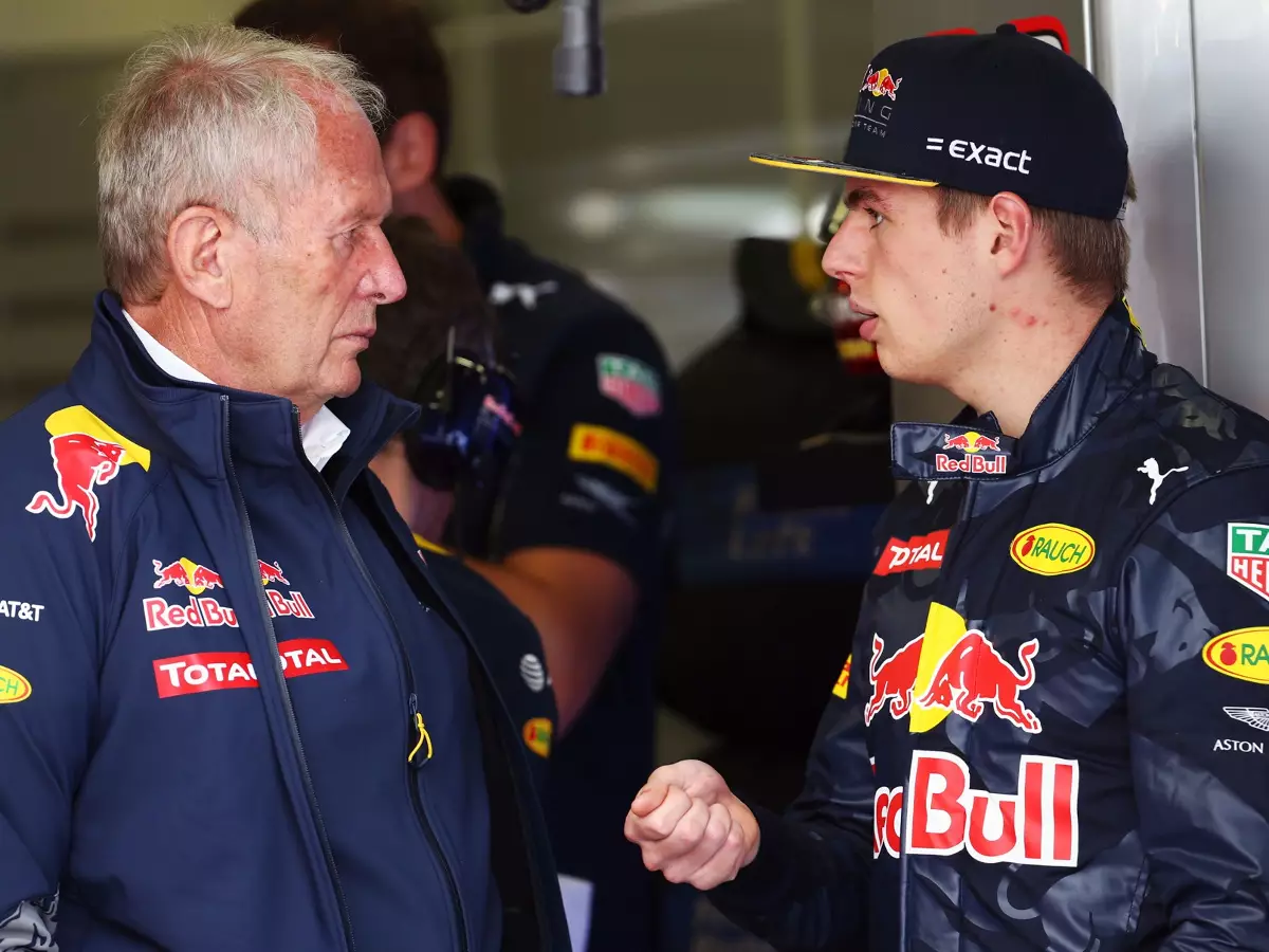 Helmut Marko, Max Verstappen Foto zur News: Einer wie Schumacher? Marko lobt und verteidigt Verstappen