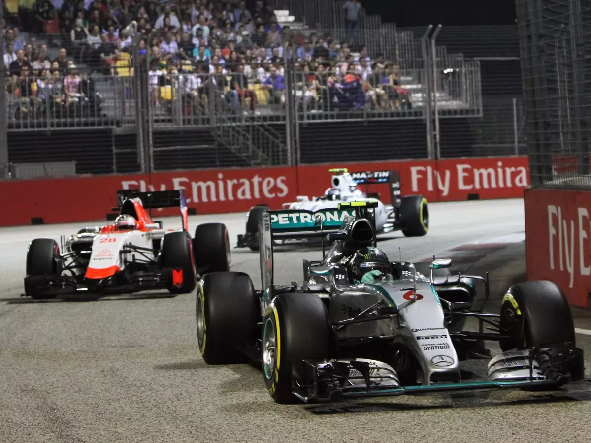 Foto zur News: Mercedes in Singapur: Lektion aus dem Vorjahr gelernt?