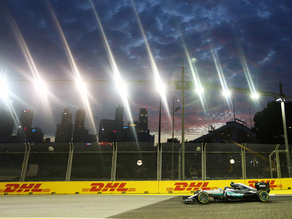 Foto zur News: Formel 1 Singapur 2016: Rosberg nur bei Longruns Schnellster