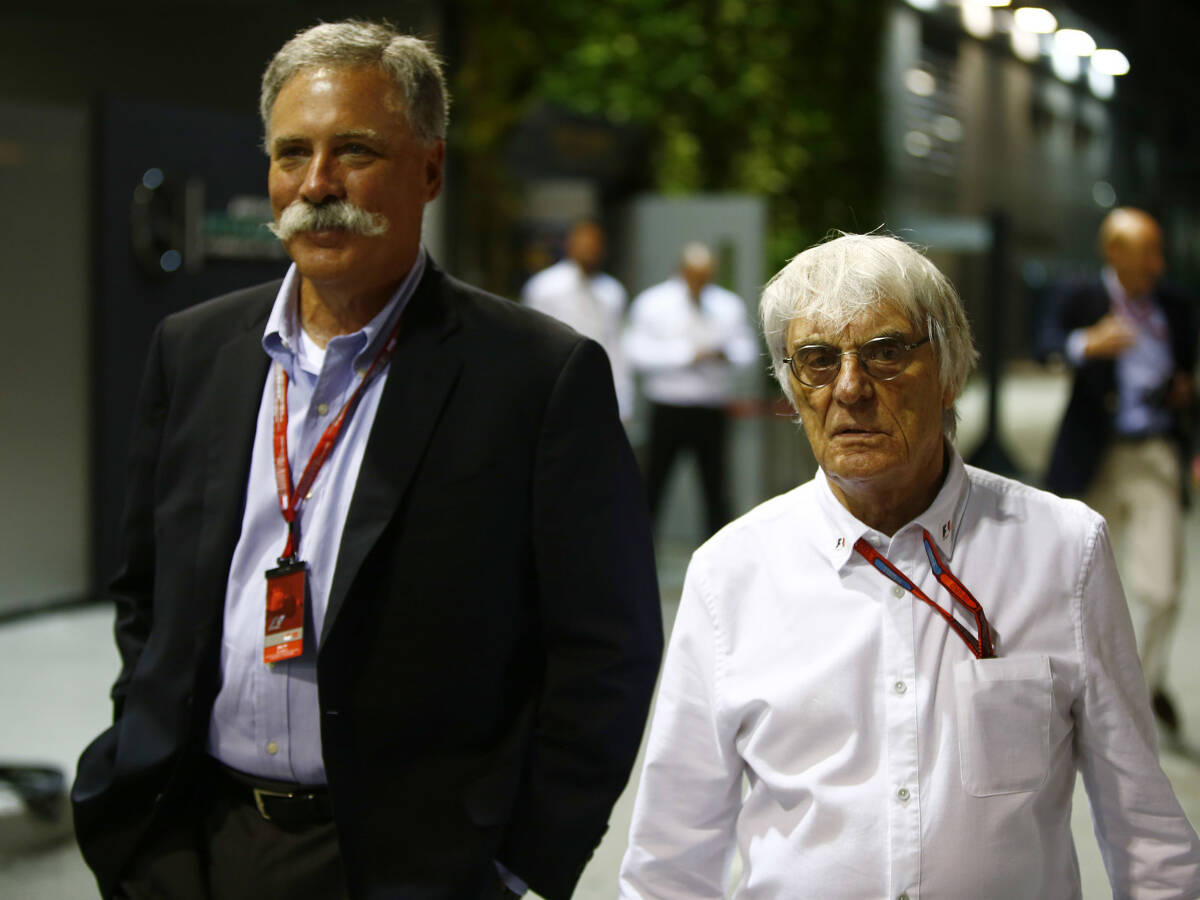 Foto zur News: Rassismus: F1 distanziert sich nach kontroverser Aussage von Ecclestone