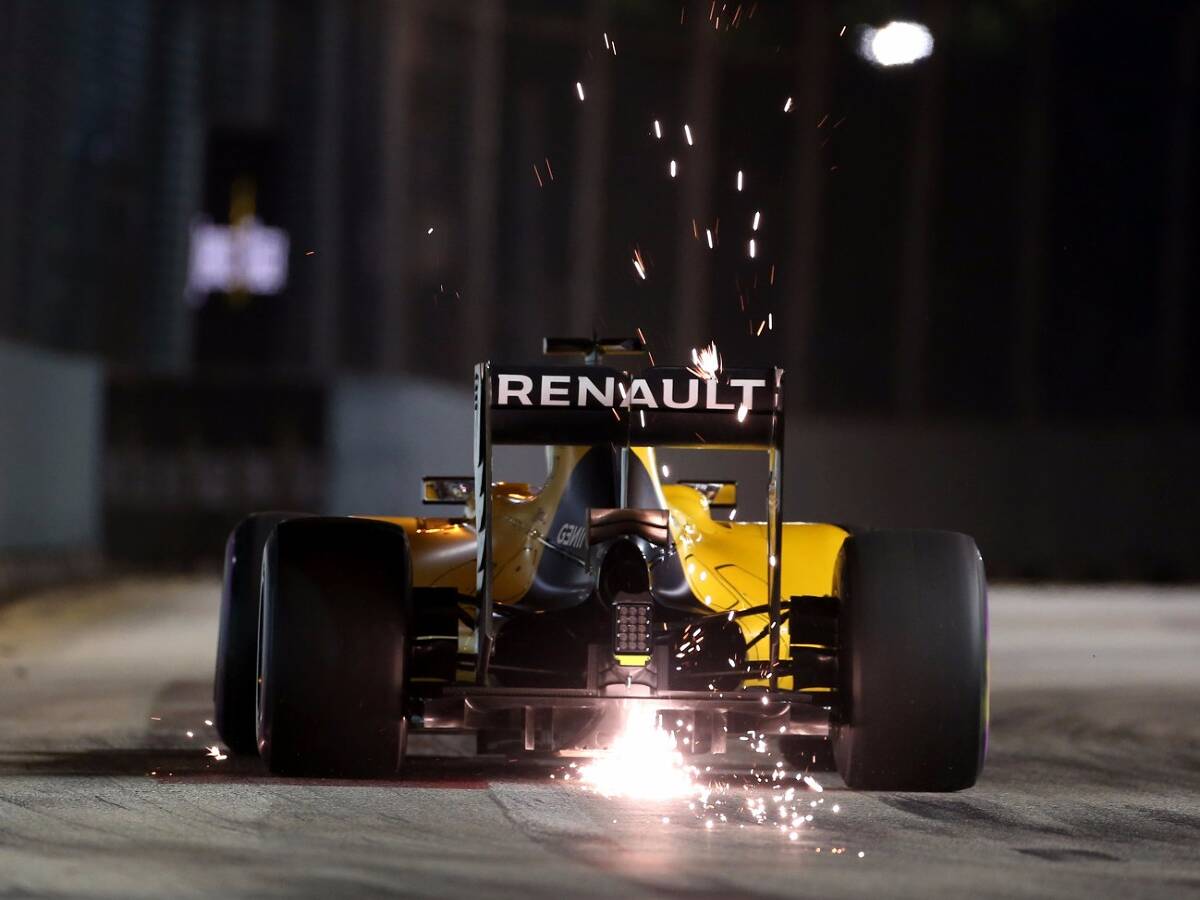 Foto zur News: Renault fehlt in Singapur die Pace: Aus für beide Autos in Q1