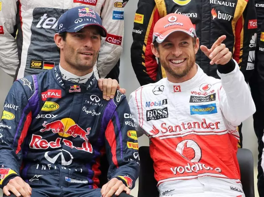 Foto zur News: Mark Webber: Jenson Button hätte schönen Abschied verdient