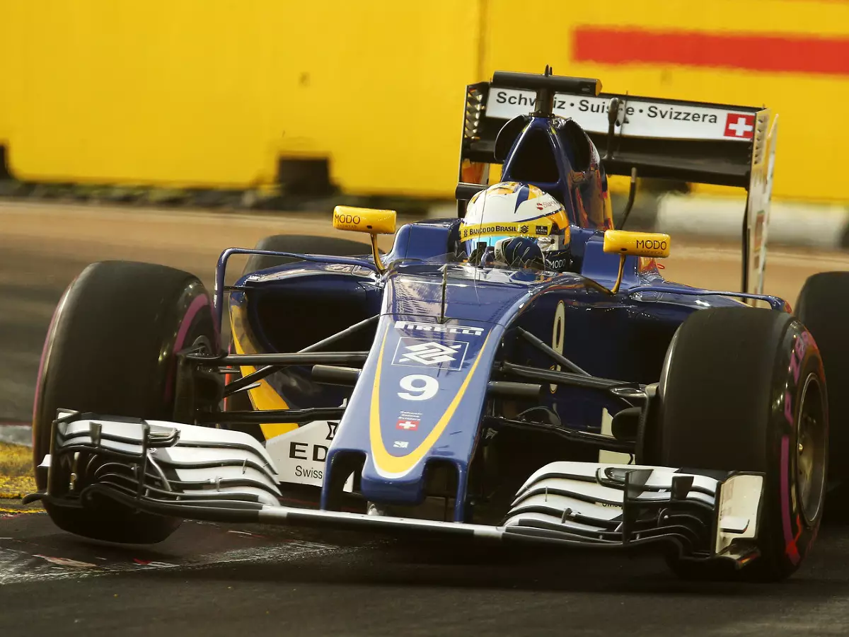 Foto zur News: Singapur: Marcus Ericsson verpokert sich im Jubiläumsrennen