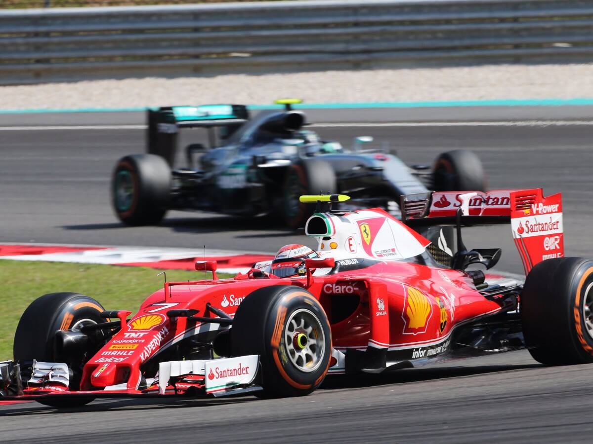 Foto zur News: Räikkönen verpasst trotz Rosberg-Strafe Podium in Malaysia