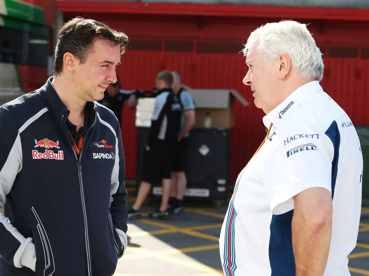 James Key, Pat Symonds Foto zur News: Designer James Key: 2018 zu Ferrari oder Williams?