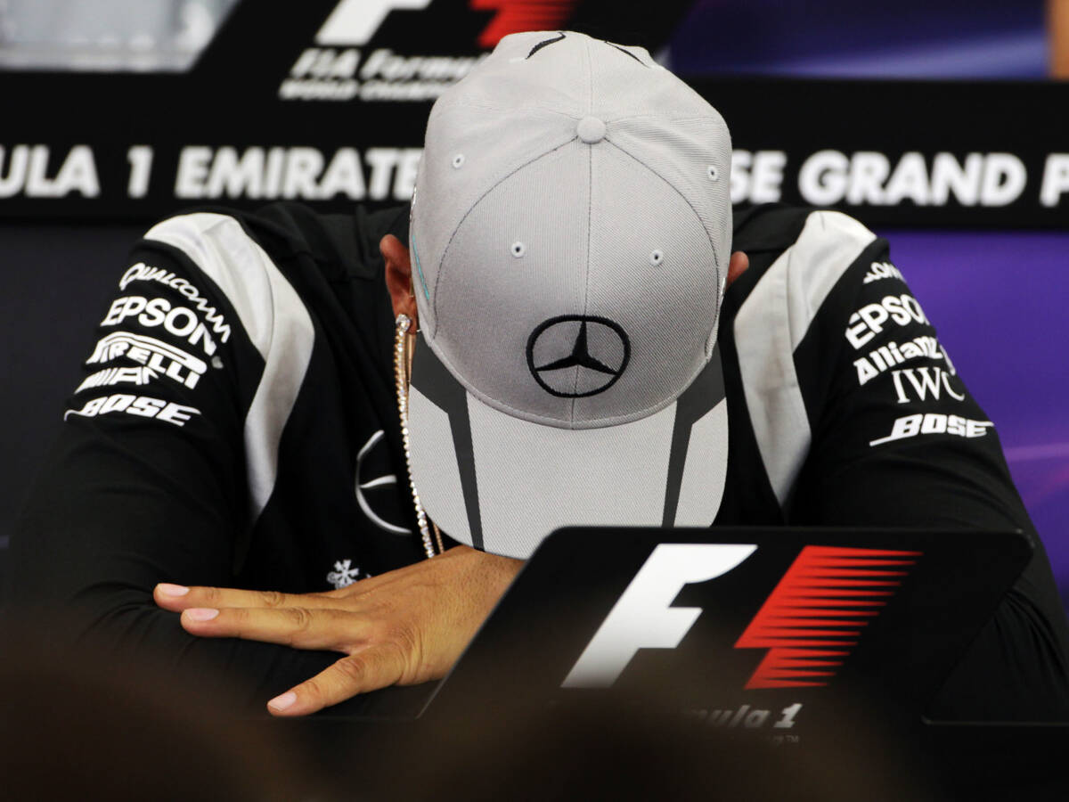 Foto zur News: Lewis Hamilton erklärt PK-Auftritt: "Es war nur Spaß"