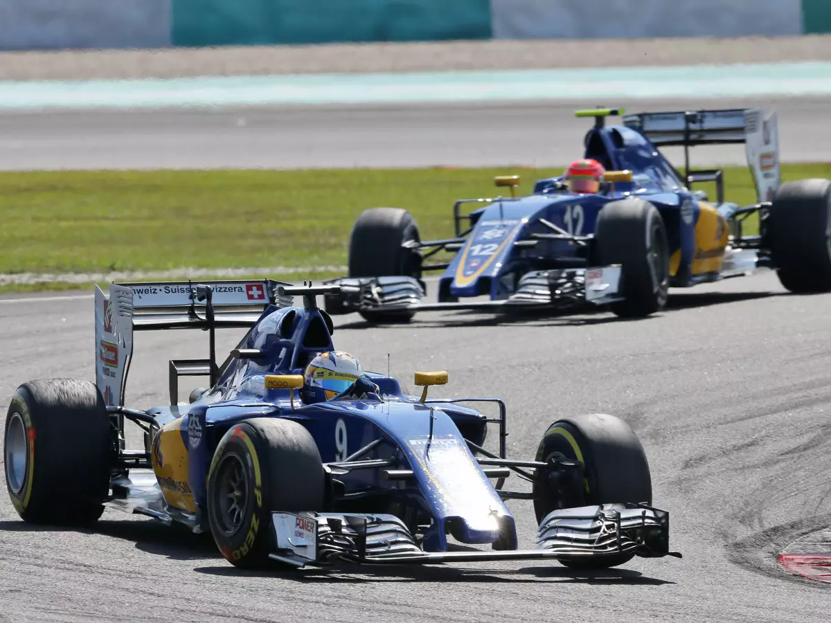 Marcus Ericsson, Felipe Nasr Foto zur News: Felipe Nasr glaubt nicht mehr an WM-Punkte für Sauber