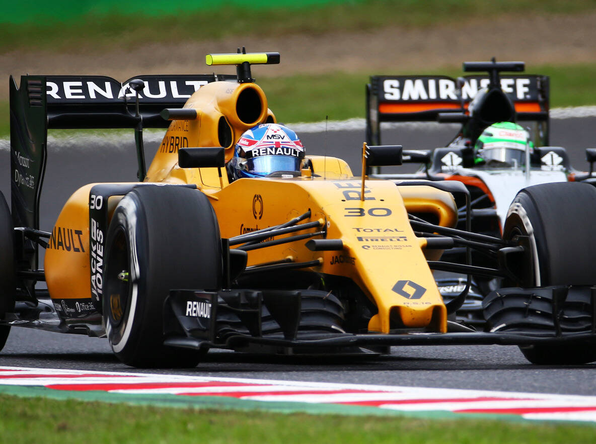 Foto zur News: Suzuka: Jolyon Palmer sieht Renault-Aufwärtstrend bestätigt