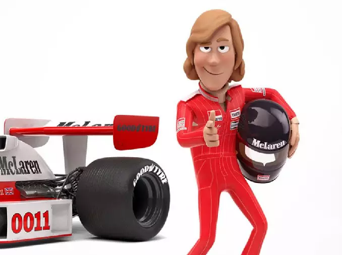 Foto zur News: "Tooned"-Video: McLaren macht James Hunt zu 007