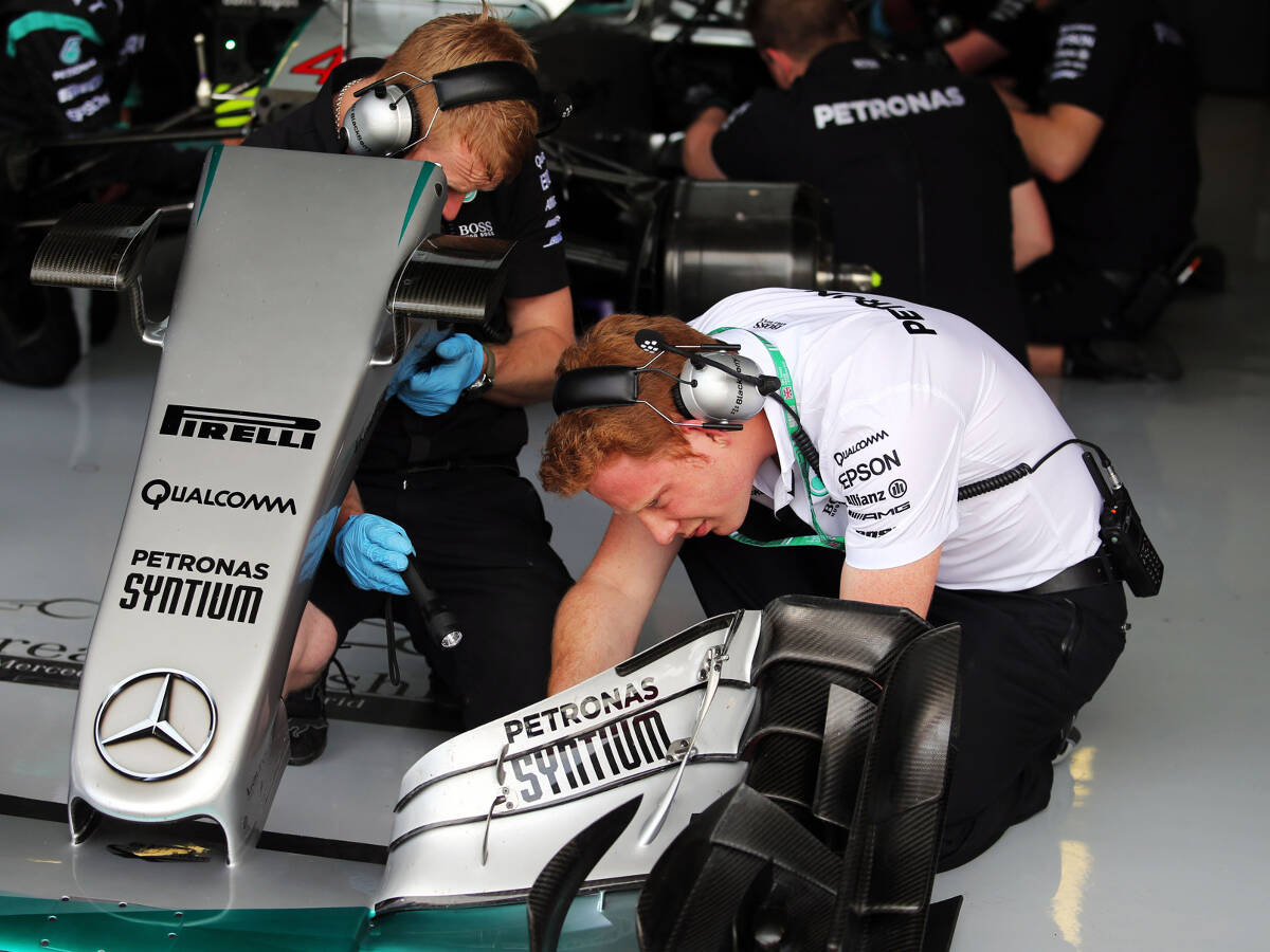 Foto zur News: Mercedes in Austin: Verstoß gegen Sperrstunden-Regel der FIA