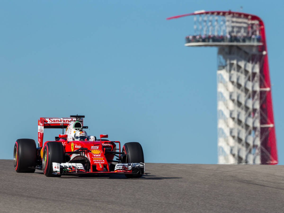 Foto zur News: Ferrari in Austin hinter Red Bull: Vettel "im Hintertreffen"