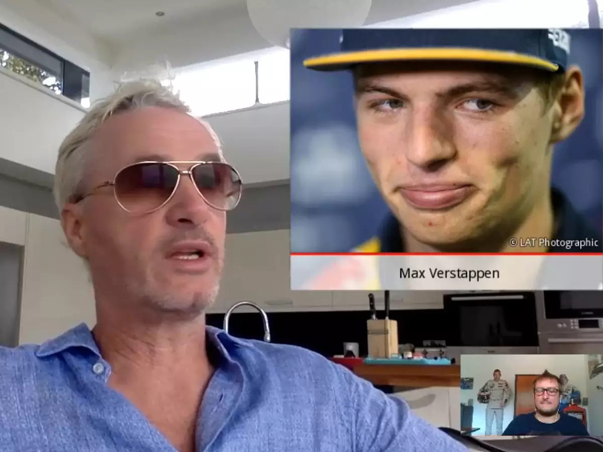 Foto zur News: Ein Drink mit Eddie Irvine: Scharfe Kritik an Max Verstappen