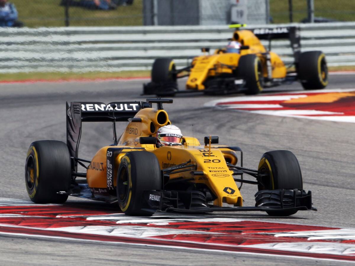 Foto zur News: Renault in Austin: Palmer-Frust am Funk, Strafe für Magnussen