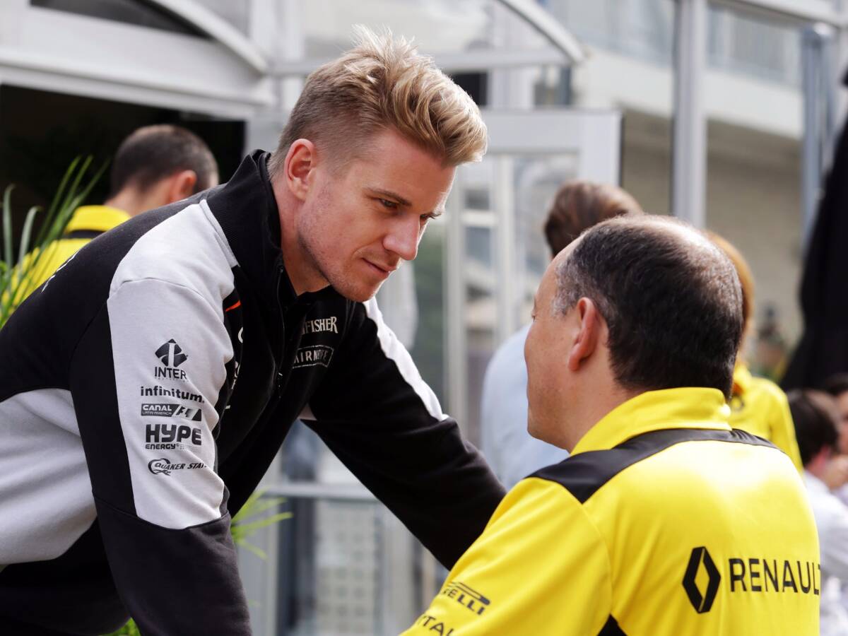 Foto zur News: Hülkenberg #AND# Renault: Verhandelt wurde schon seit Monza