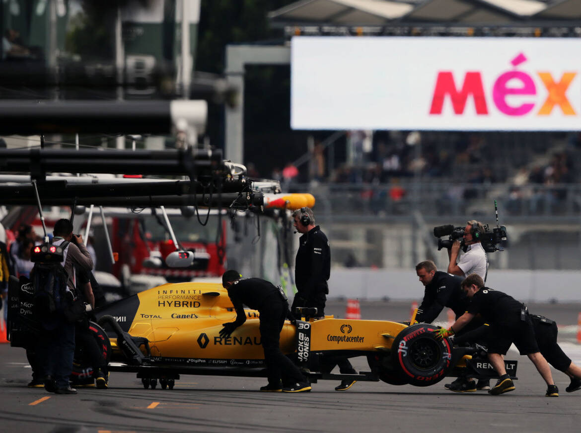 Foto zur News: Riss im Renault-Chassis: Qualifikation ohne Jolyon Palmer