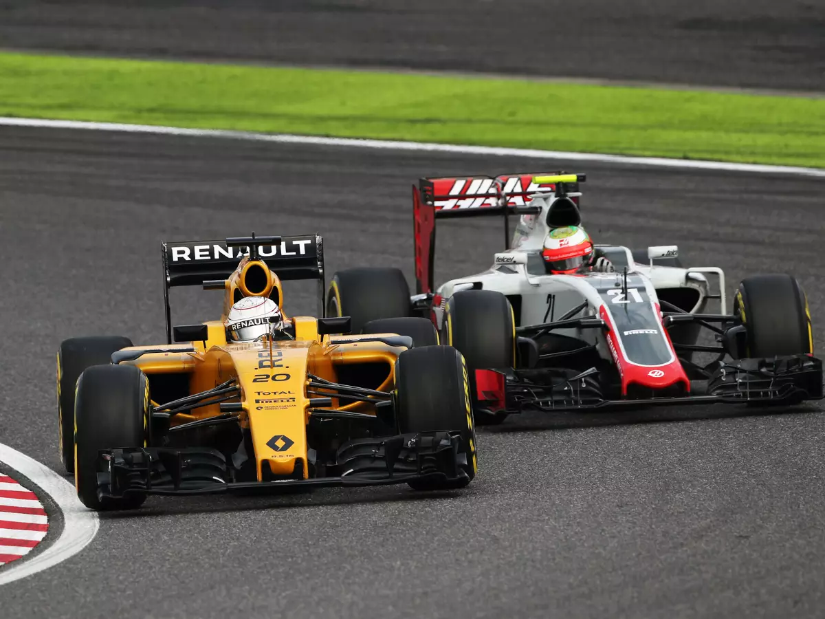 Kevin Magnussen, Esteban Gutierrez Foto zur News: Fahrermarkt: Haas hat Gespräche mit Magnussen geführt