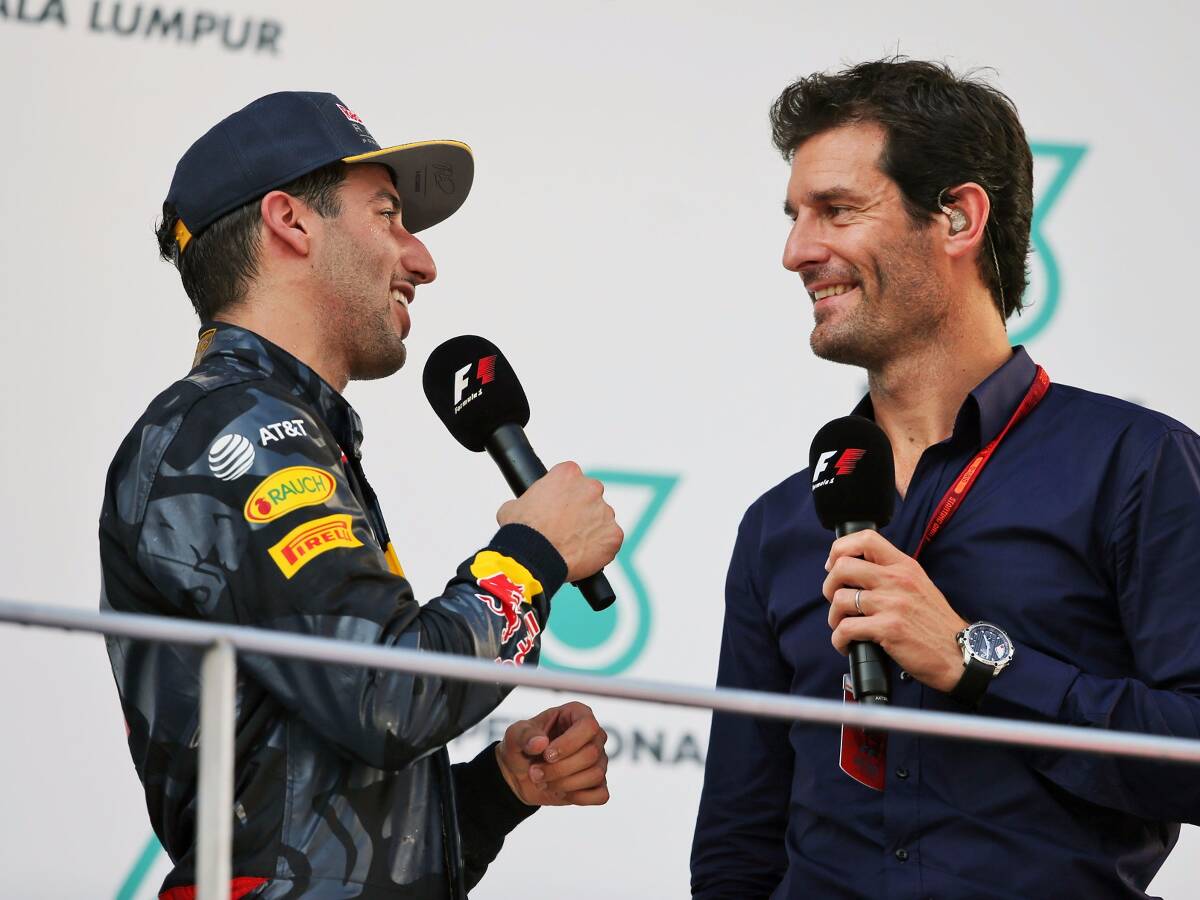 Foto zur News: Daniel Ricciardo: "Mark Webber war immer für mich da"