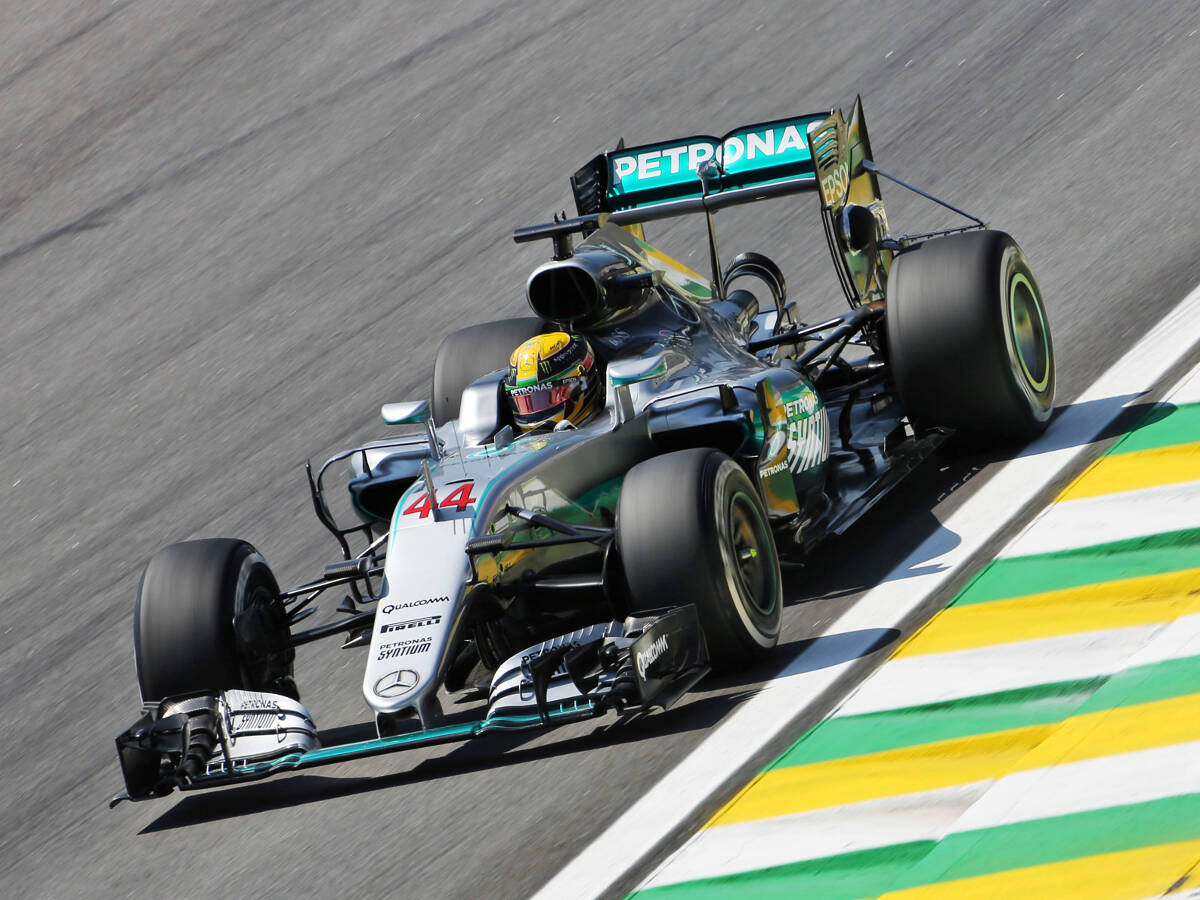 Foto zur News: Formel 1 Brasilien 2016: Hamilton Schnellster, Rosberg Dritter