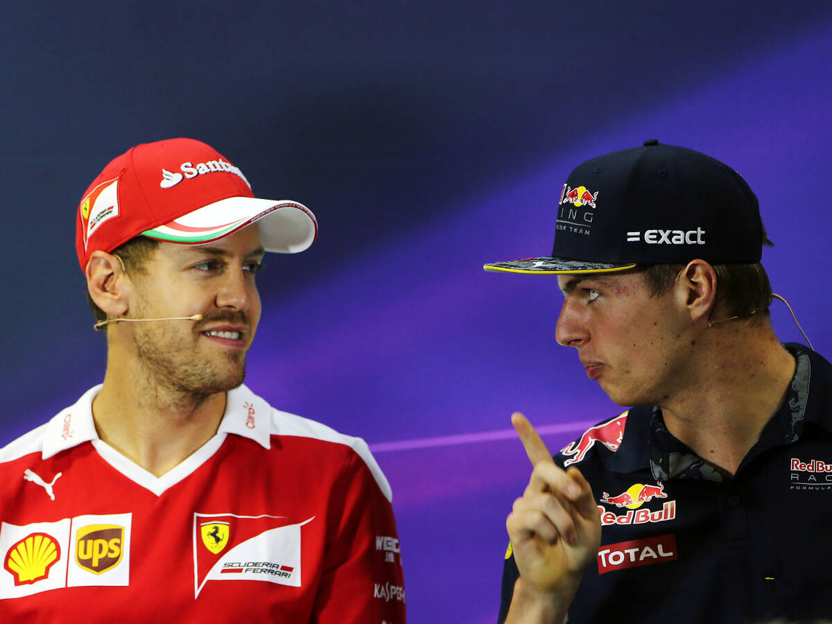 Foto zur News: Verstappen: Vettel hat mir nach Brasilien eine SMS geschickt