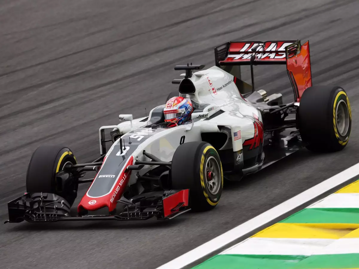 Foto zur News: Bestleistung im Qualifying für Haas dank Grosjean