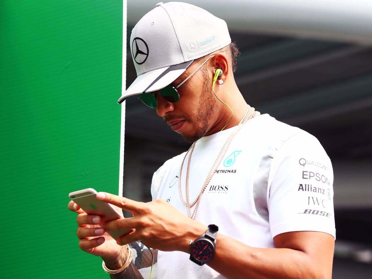 Foto zur News: Lewis Hamilton: Keine öffentlichen Snapchat-Videos mehr