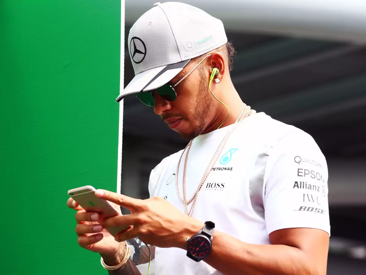 Foto zur News: Lewis Hamilton: Keine öffentlichen Snapchat-Videos mehr