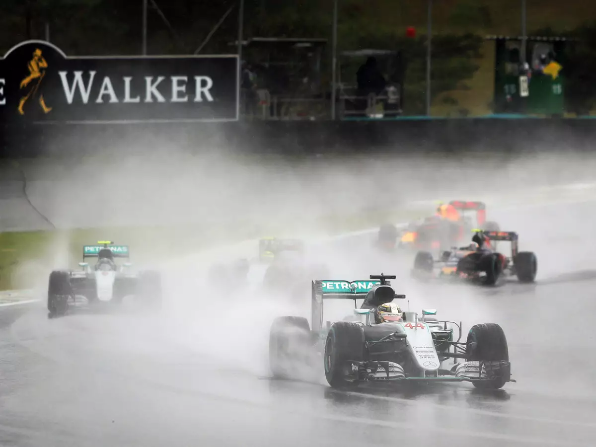 Foto zur News: Gary Anderson: Die Formel 1 muss im Regen ihr Ding machen