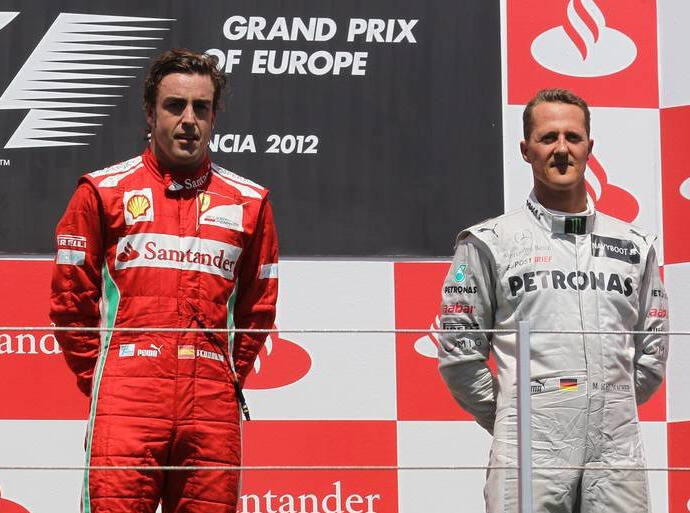 Foto zur News: Alonso über Schumacher: Das waren seine Psychotricks