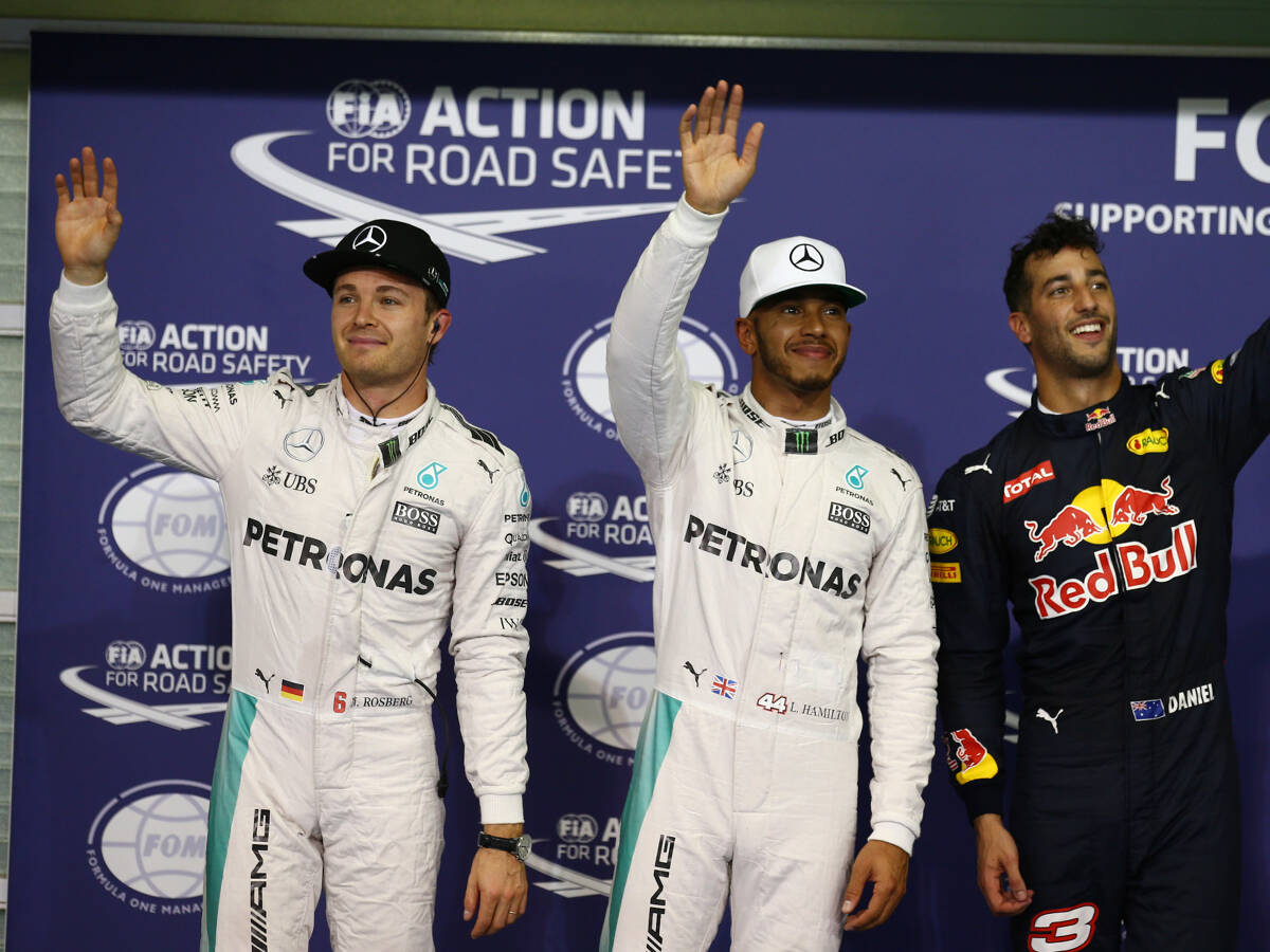 Foto zur News: Formel 1 Abu Dhabi 2016: Pole Hamilton, Rosberg auf WM-Kurs