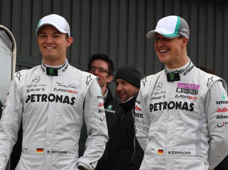 Foto zur News: Rosberg: Hoffe, dass Michael meinen Titel mitbekommen kann